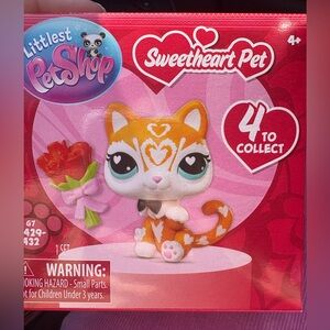 Littlest Pet Shop, Sweetheart pets, Cat, G7 #430, 5001